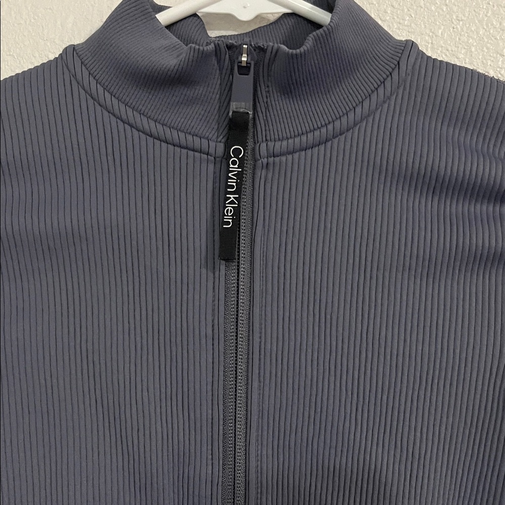 Calvin Klein Ribbed Jacket - Picture 2 of 5